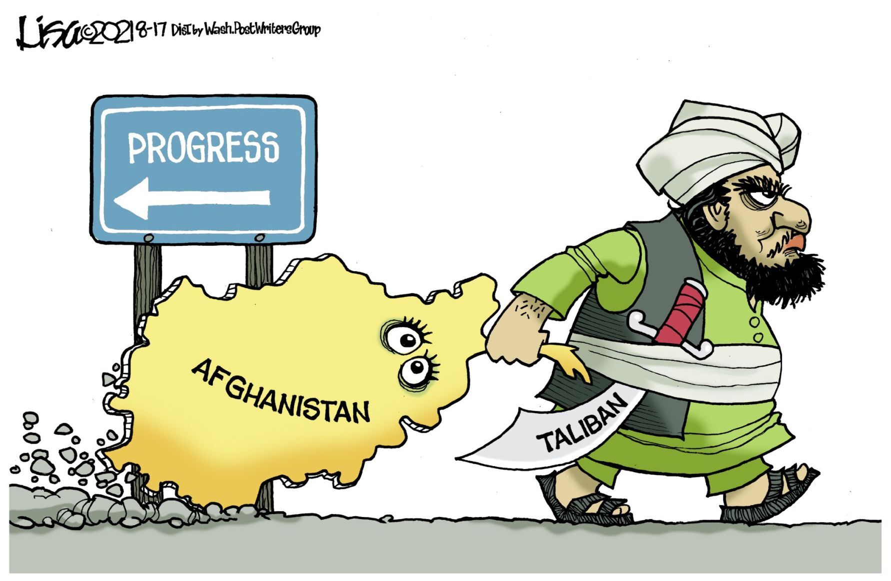 Lisa Benson cartoon
